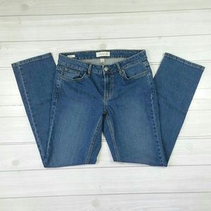 Calvin Klein Straight Jeans Medium Wash Size 8